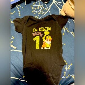 1st birthday onesie
